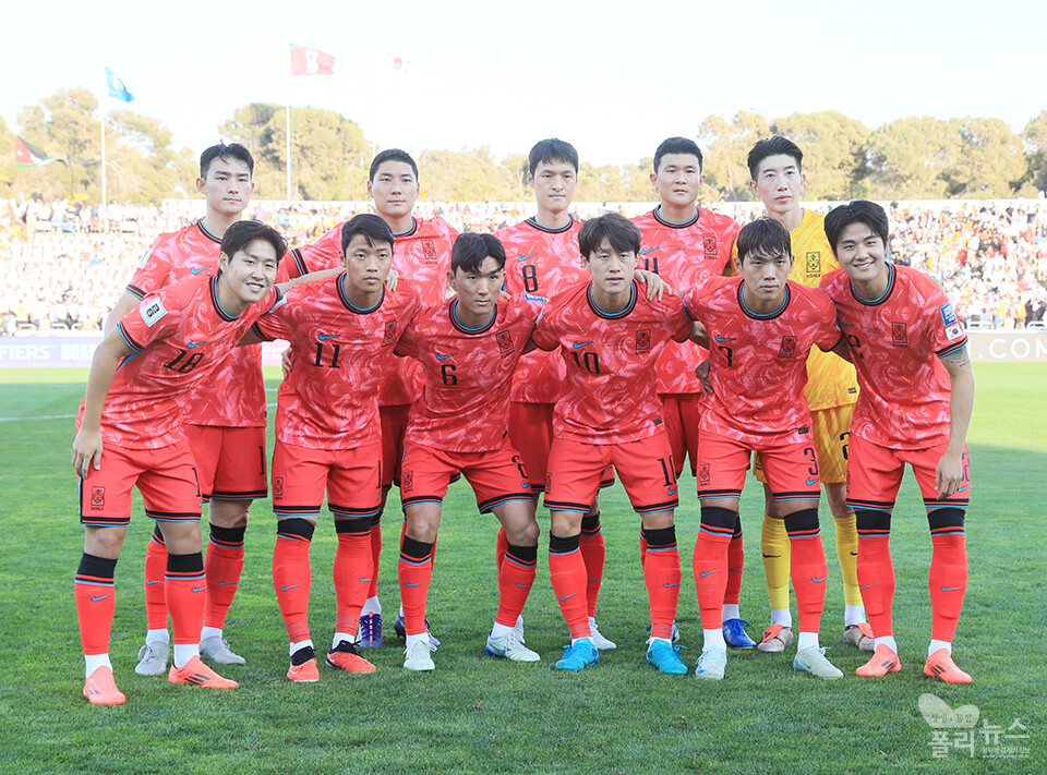 [월드컵예선] 한국 남자 축구 국가대표팀, 요르단과의 월드컵 3차 예선 선발진