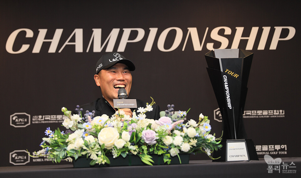 이대한, 'KPGA 투어챔피언십' 대세 장유빈 꺾고 15년 만에 생애 첫 우승