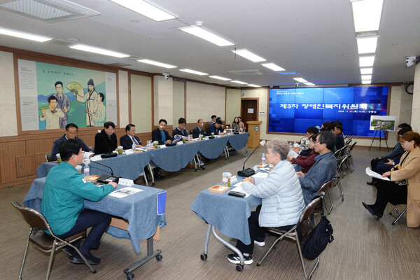 광주 광산구, 장애인복지관 신축 추진 상황 공유