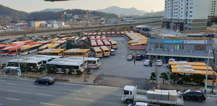 목포 태원여객 버스 전 노선 일괄 파업...시 대책 늦장 비난