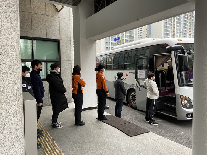 하남소방서, 헌혈로 코로나19 극복 동참