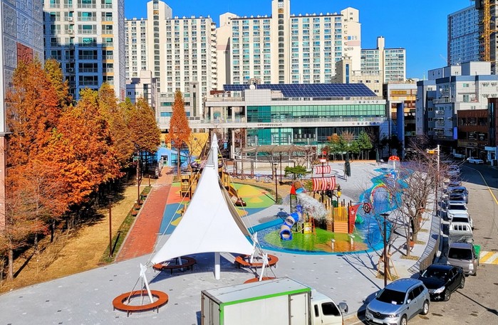 시흥시, 월곶포구광장 및 능곡중앙광장 리모델링 공사 통해 힐링 공간으로 재탄생