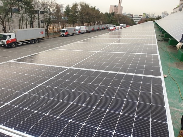 다산신재생에너지 2021 공공기관 150kw 태양광발전 수주