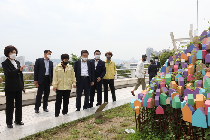 인천시 동구의회, 지역내 주요사업지 현장방문 실시