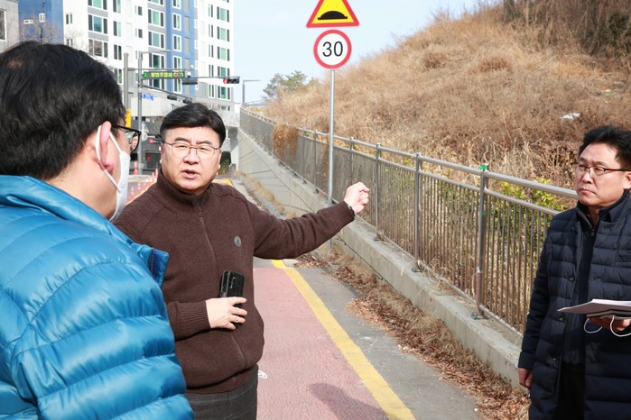 최상규 경기 수원시 장안구청장, 조원1·2동 주민 생활불편 현장 확인
