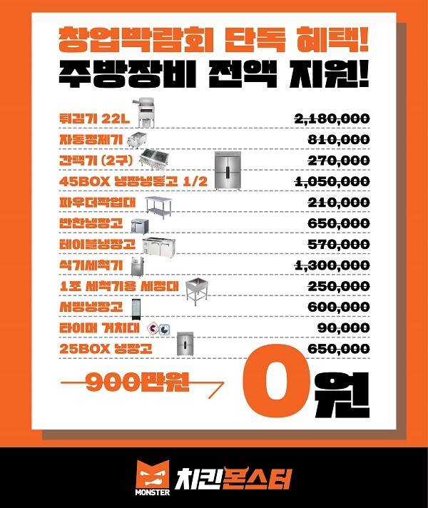 치킨몬스터, IFS 프랜차이즈 창업박람회 참가