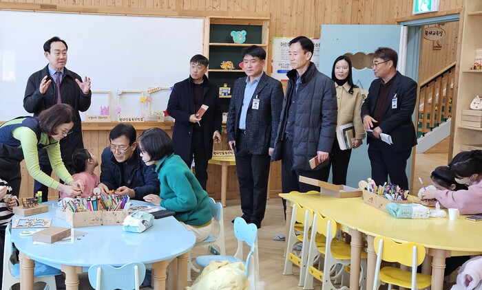 천영기 통영시장 진주시 월아산 숲속의 진주 방문