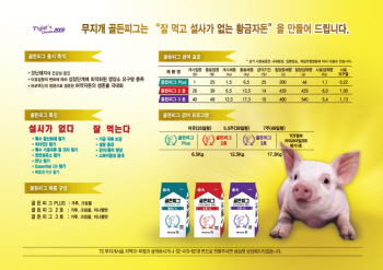 대한제당(주) “골든피그” 시리즈 신제품 출시