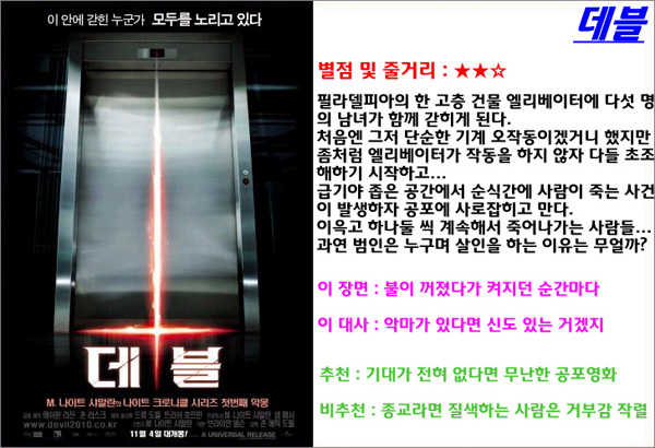 데블 - 가라앉고 있는 샤말란을 구조하기에는 역부족