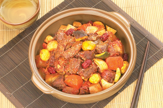 스트레스 확~ 매운갈비찜과 함흥냉면의 찰떡궁합