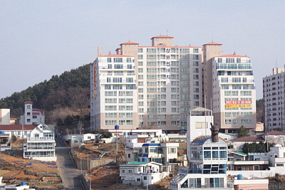 장원 아파트 투시도