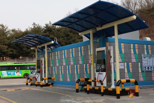 방화지역 천연가스 충전 인프라 완비