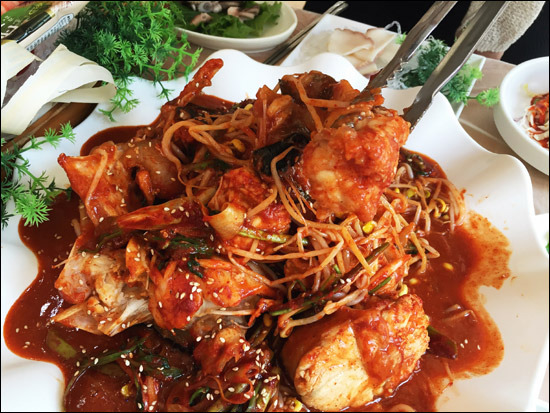 익산맛집, 매콤한 아구찜에 아삭한 콩나물로 입맛 돋구는 ‘별미아구’