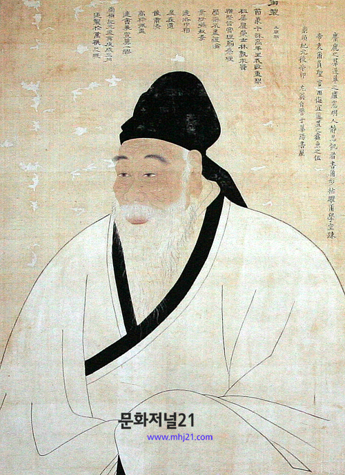 조선시대 - 송시열초상 (宋時熱肖像)