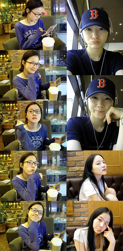 안나(ANNA), 도자기 피부, 민낯 인증샷 화제