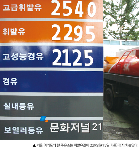 정부 비싼 기름 값 전쟁 선포에…주유업계는?