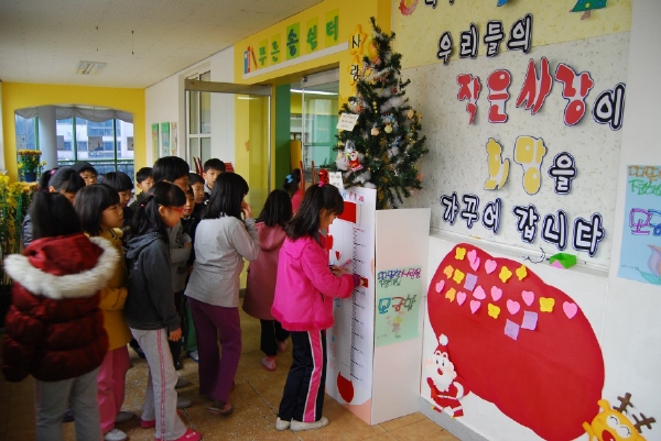 대전만년초, 사랑의 온도탑 1℃ 올리기 캠페인