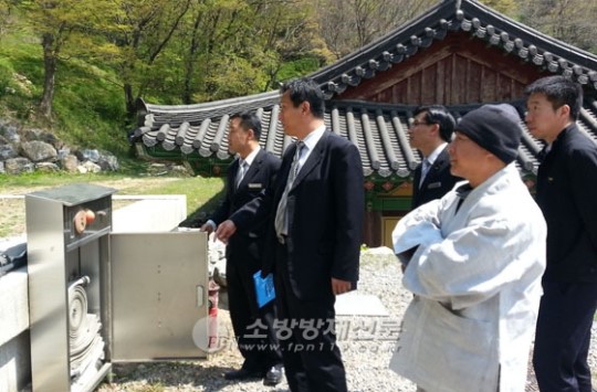 군포소방서, 수리사 방문 현장 안전 컨설팅 실시