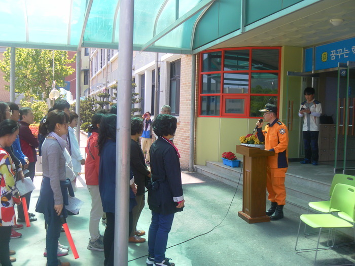 순천소방서, 매산중학교와 함께 소방안전 훈련 실시