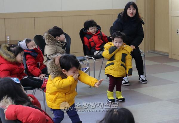 고성소방서, 샛별어린이집 소방안전교육