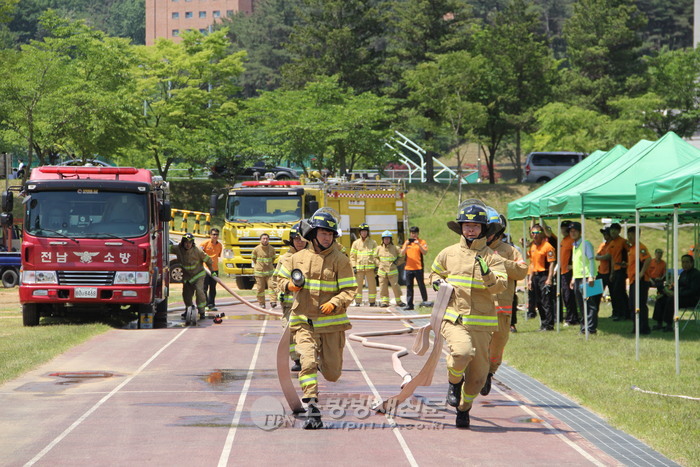 전남소방본부, 소방기술 경연대회 개최