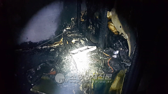부산 북구 구포동 여관 화재… 1천800만원 피해