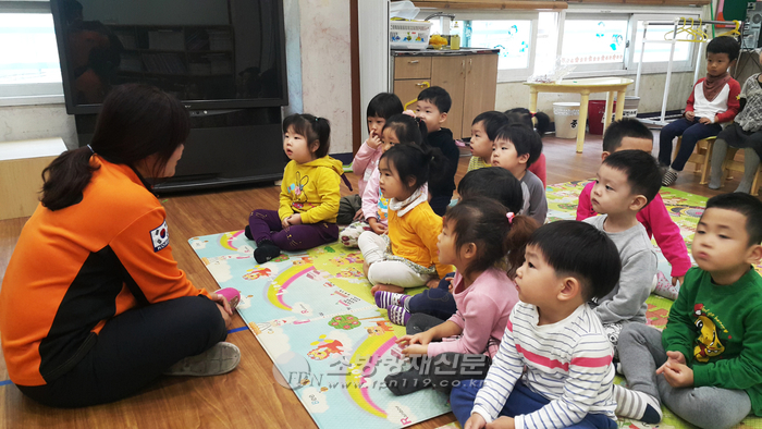 강서소방서, 화곡꿈나무동산 어린이집 소방안전교육