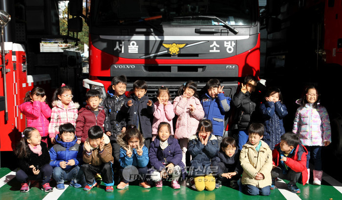 양천소방서, 목동어린이집 안전체험교실