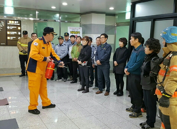 인천남부소방서, 주안시민지하상가 소방안전교육 실시