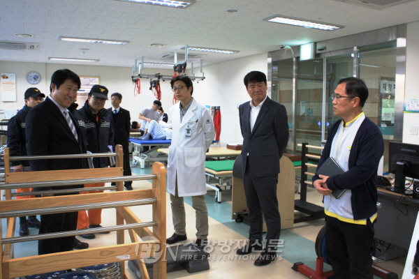 부평소방서, 근로복지공단 인천병원 현장 예찰