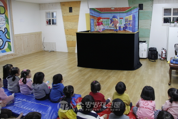 노원소방서, 찾아가는 119 안전 인형극 공연