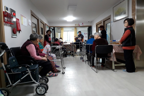 세종소방서, 노인요양시설 소방안전 교육