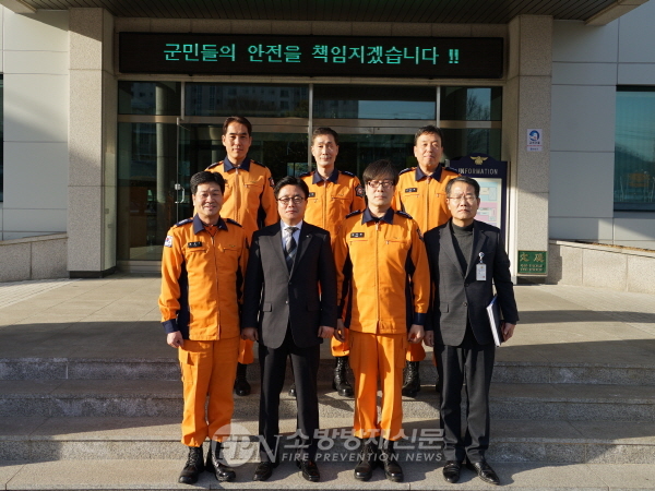 김영배 음성부군수, 음성소방서 격려방문