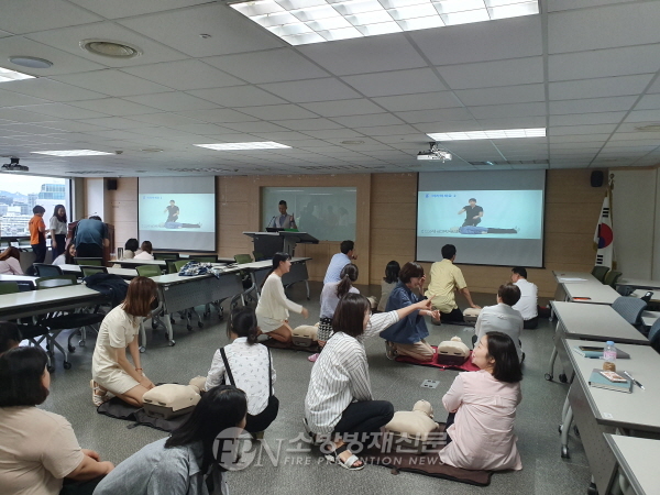 서울중부소방서, 한국보건의료연구원 ‘시민안전파수꾼’ 교육