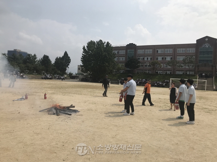 원주소방서, 진광고 현지적응훈련