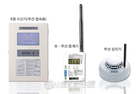 국내 최초 무선 자동화재탐지설비 나왔다