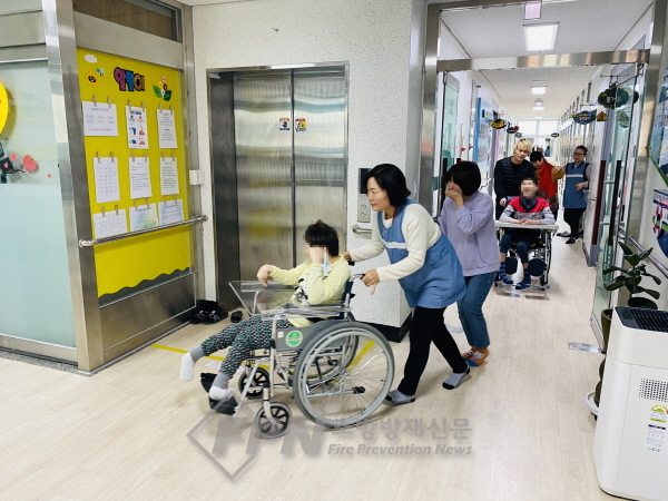삼척소방서, 도계 장애인보금자리 대상 소방안전교육
