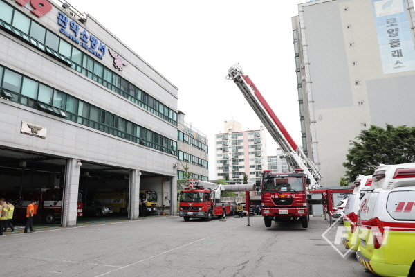 관악소방서, 상반기 소방전술 평가