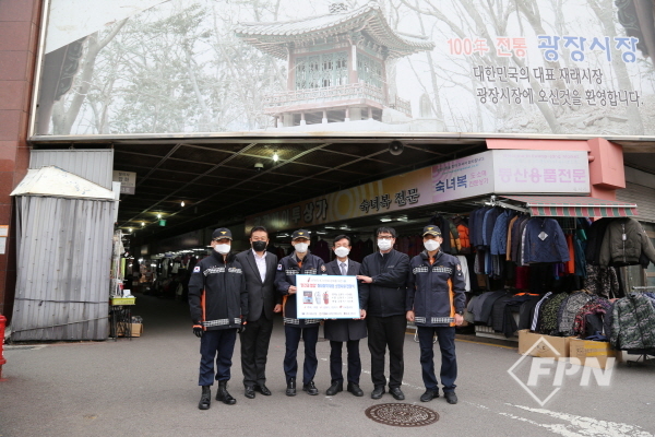 종로소방서, 민간 협업 화재 취약 대상 소방시설 전달식