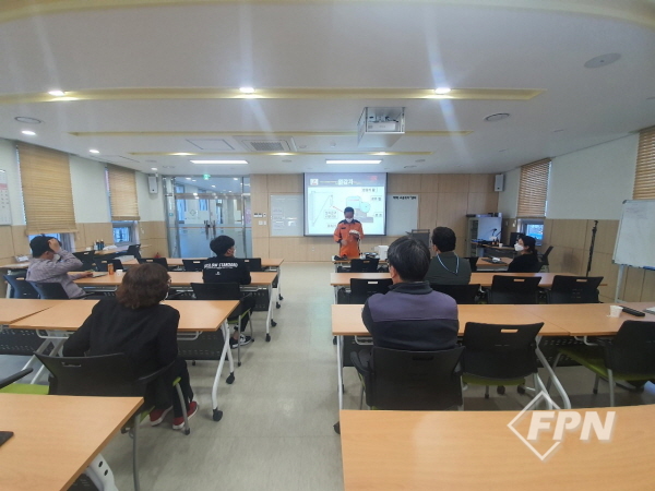 태백소방서, 중부지방고용노동청태백지청 대상 소방안전교육