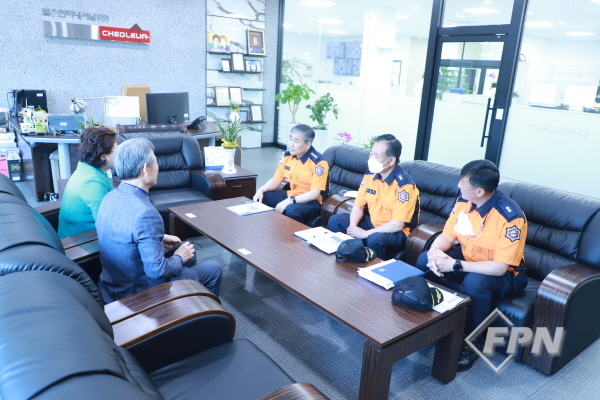 인천서부소방서, 식품산업단지 찾아가는 소방안전컨설팅