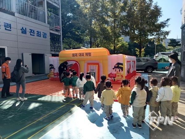 둔산소방서, 샘머리유치원 어린이 소방안전체험교실 운영
