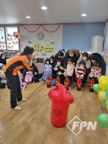 성북소방서, 삼선어린이집 대상 찾아가는 화재 예방 교육