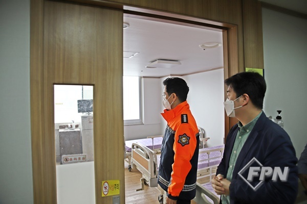 은평소방서, 관내 요양병원 현장 지도