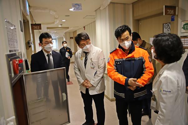 은평소방서, 관내 은평하나효요양병원 현장 점검