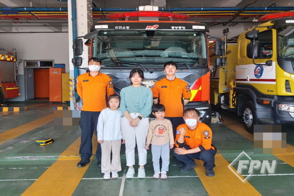 인천중부소방서, 소방차 길 터주기 시민 참여훈련