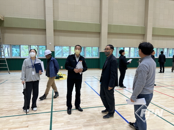 하동소방서, 화개 다목적체육관 소방시설 품질자문단 운영