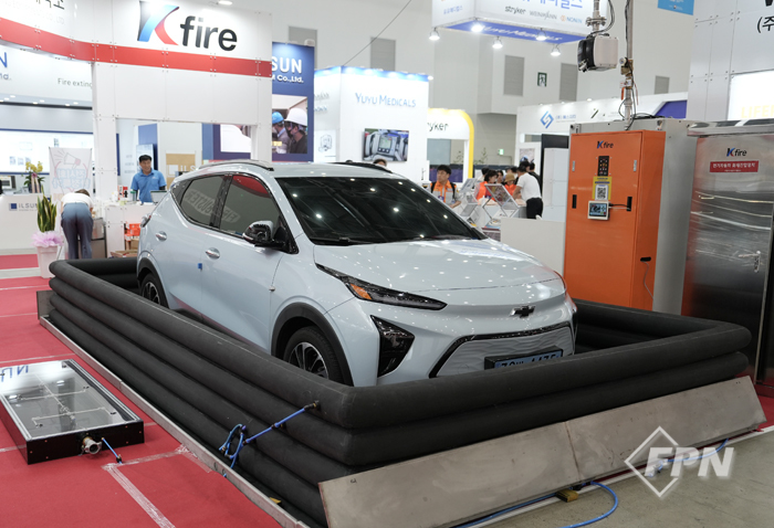 [2023 FireEXPO] 전기차 화재진압의 모든 것, (주)한국소방기구제작소