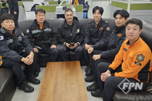 음성소방서, 이란 국적 구급 수혜자로부터 감사 인사 받아