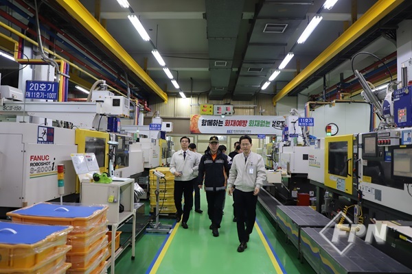 공단소방서, (주)한국단자공업 대상 관서장 현장예찰